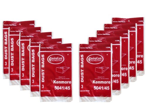 30 Kenmore #20-5045 Type H Canister Vacuum Cleaner Bag Model 203040 24025 23040 20035, 20350, 20395, 24031, 24200, 24203, 21040, 24205, 24300, 25170, 25250, 25300, 25320, 26350, 26355, 27320, 28320, 28350, 29035, 29200, #02050001000, #609218