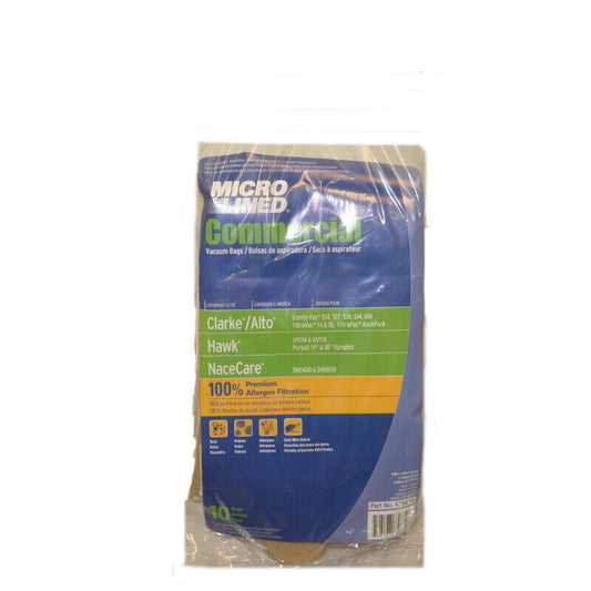 DVC Clarke Alto Combi Vac CL-50721B Micro Allergen Vacuum Cleaner Bags [300 Bags ]