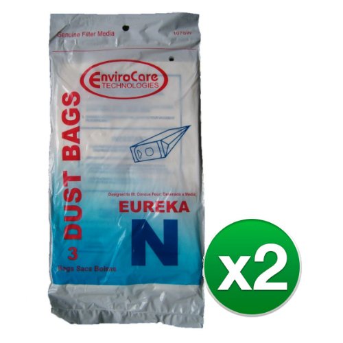 EnviroCare Replacement Vacuum Bag for Envirocare 57988A-6 / 107SW (2 Pack)