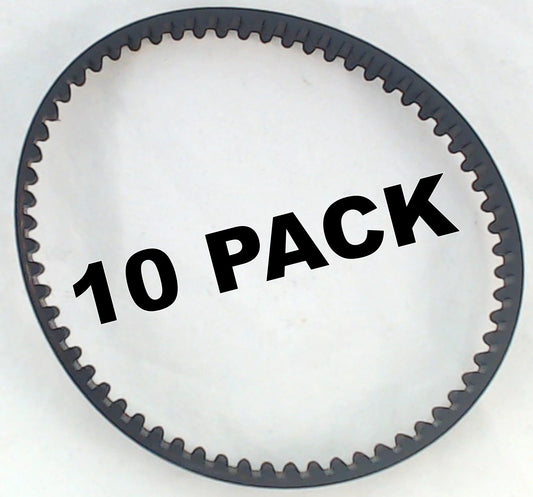 10 Pk, Bissell Deepclean Essential Cogged Brush Belt, 1601542