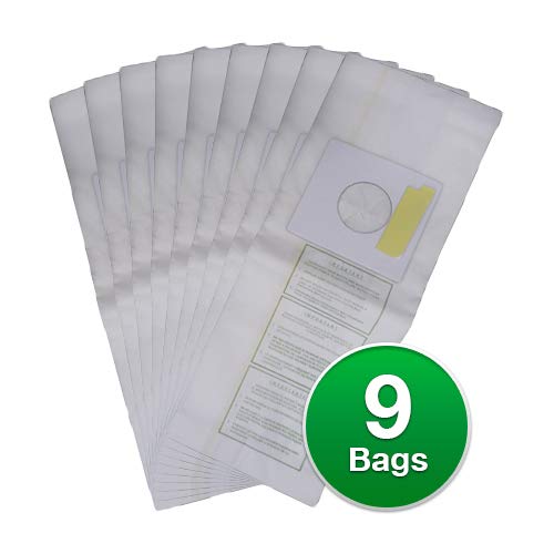 EnviroCare Replacement Micro Filtration Vacuum Bags for Sharp PU-2 Uprights (9 Bags)