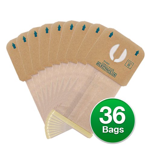 Electrolux Renaissance Style R Vacuum Bags (6 Bags/Pack) (36 Bags)