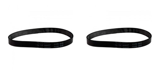 PIATAS OLE Replacement Vacuum Belts for Sharp Type BU-3, 2 Pack