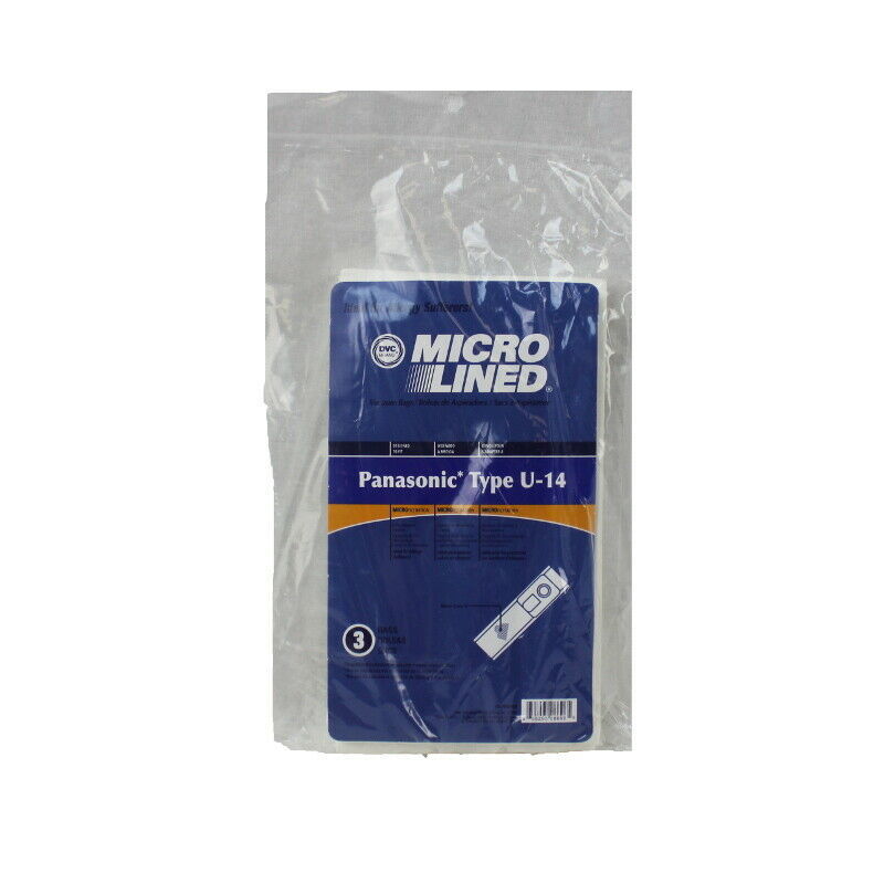 Panasonic Style U-14 Micro Allergen Vacuum Cleaner Bags by DVC