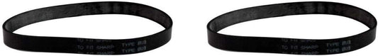 Replacement Part For Sharp Vacuum Cleaner Belts Type BU-3 (2Pack) # compare to part 17399