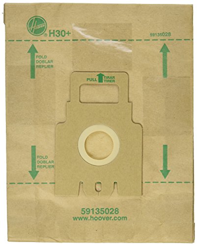 Hoover Paper Bag, H-30 with 1 Secondary 2 Final Filters (Pack of 5)
