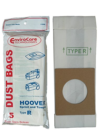 5 Hoover Type R Sprint Tempo Allergy Vacuum Cleaner Bags