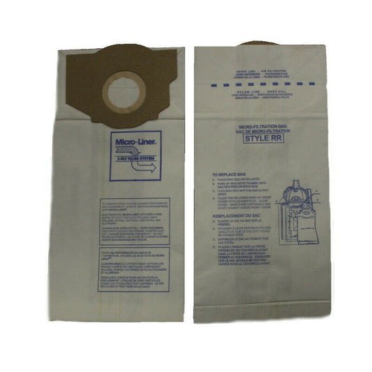 Eureka Style RR 61115B Micro Allergen Vacuum Cleaner Bags by DVC Made in USA