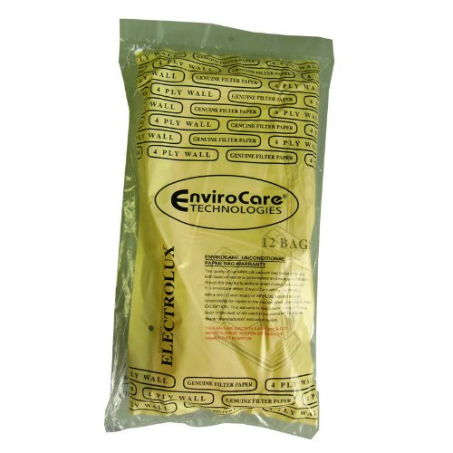 EnviroCare Replacement Vacuum Bag for 43712E / Type U / 138FP (Single Pack)