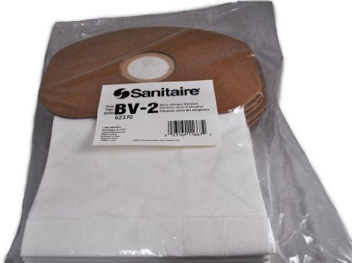 Sanitaire Eureka BV-2 Paper Back Pack Vacuum Bags, 10 per Pack