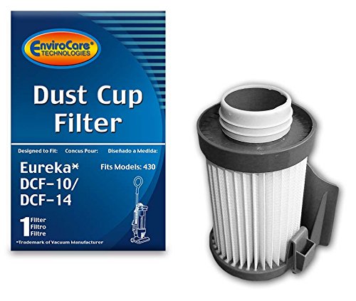 EnviroCare Premium Replacement Vacuum Cleaner Dust Cup Filter Designed to Fit Eureka Style DCF-10/DCF-14 Uprights
