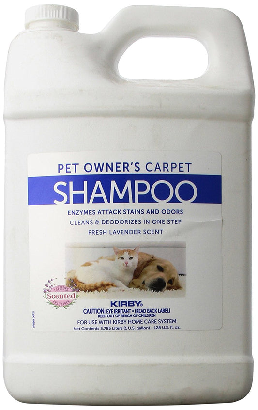Genuine Kirby Pet Owners Foaming Carpet Shampoo (Lavender Scented)- 1 Gallon - Kirby Part #237507S.