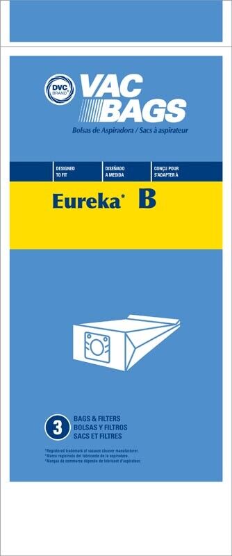 DVC Eureka Style B Canister 52329C Vacuum Cleaner Bags Made in USA [ 27 Bags ]