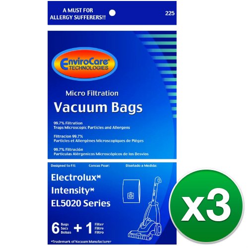EnviroCare Replacement Vacuum Bag for EL206 / 225 (3 Pack)