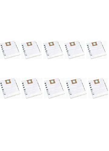 HomeCare Products Shop-Vac 10-14 Gallon Bags 10 Pack | Shop-Vac # 9066200/ Type F | for use with Shop-Vac 10-14 Gallon Tanks with Inlet Located on The Tank