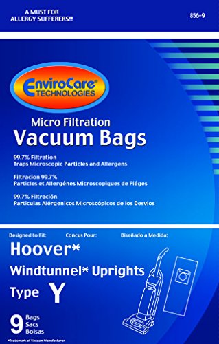 EnviroCare Replacement Micro Filtration Vacuum Cleaner Dust Bags made to fit Hoover Windtunnel Upright Type Y 36 Pack