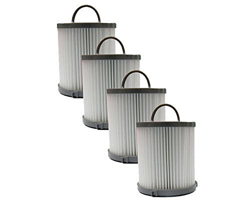 (4) Eureka DCF 21 Pleated Dust Cup HEPA w/activated Charcoal Vacuum Filter, Sanitaire Upright Bagless, Comfort Clean, Airspeed, Pet Lover Lite, Whirlwind, Expert Vacuum Cleaners, 68931A, 67821, 3276AZ 68931-2