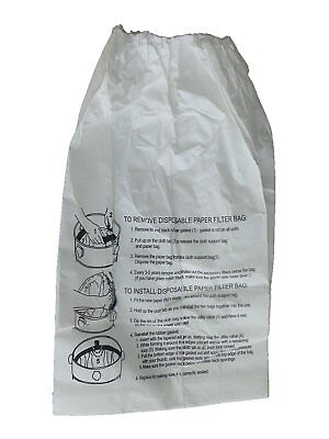 MD Central Vacuum 8 Gallon Micro Filtration Bags 3 Pk Part MD814