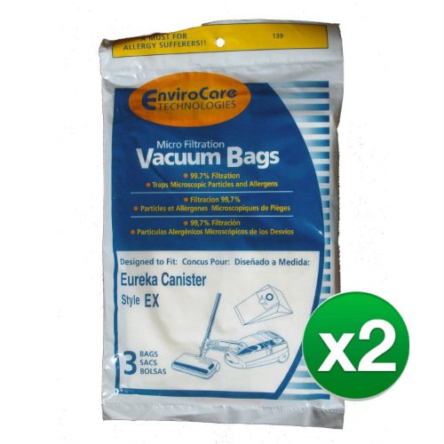 EnviroCare Replacement Vacuum Bag for 60284B / 139 / 60284 (2 Pack)