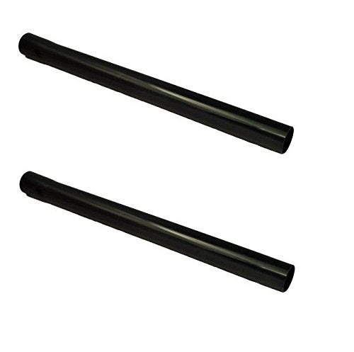 2 Pack Vacuum Cleaner Attachment Plastic Wand Pipe Hose Tool Extension 1.25 ID