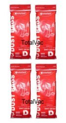 Dirt Devil Vacuum Cleaner D Bags - 12 Bags
