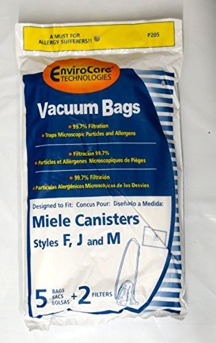 For MIELE Vacuums F J M (50 Bags & 20 Filters)