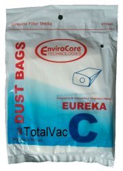 Eureka Mighty Mite Vacuum Bags Type C - 3 Bags