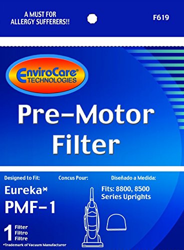 EnviroCare Replacement Premium Pre-Motor Vacuum Cleaner Filter made to fit Eureka PMF-1 Uprights