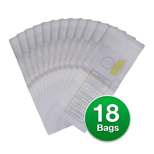 EnviroCare Replacement Micro Filtration Vacuum Bags for Sharp PU-2 Uprights (18 Bags)