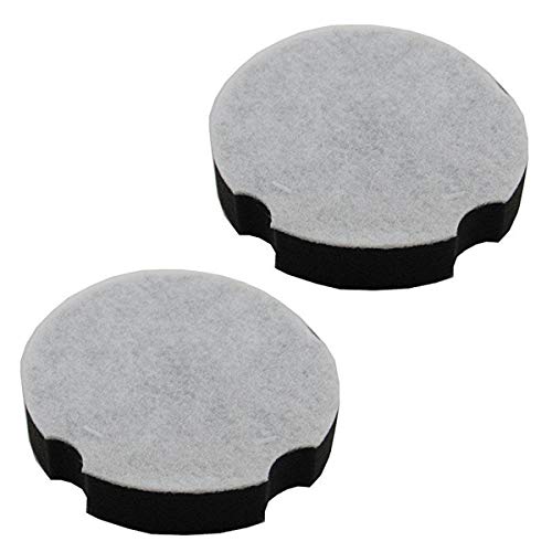 HASMX Replacement Upright Vacuum Filter for Part # 1604896 Bissell 1520 2112 Series PowerForce Compact Lightweight Upright 160-4896 Vacuum Filters 15204 15208 15209 1520L 1520N/R 2112 2112Z (2-Pack)