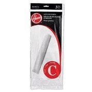 Hoover Type C Replacement Bags for Bottom-Fill Convertible Upright Vacuum Cleaners, 4010077C, 3 Pack , Tan