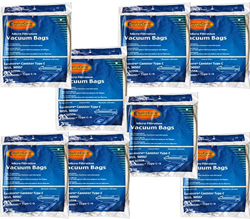 24 Kenmore Canister Type C Sears Vacuum Bags Panasonic Vacuum Cleaners 20390 20400 20410 20430 20450 21400 21401 21430 21435 21450 21480 21484 21485 22143 22145 22345 22348 22350 22450 22551 23045