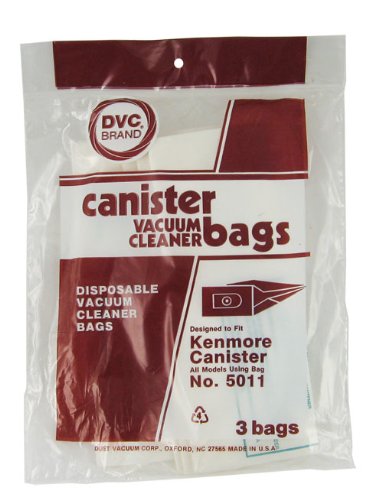 5011 Sears/Kenmore Vacuum Cleaner Replacement Bags (3 Pack)