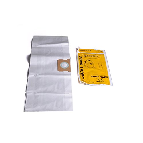 Replacement for Shop Vac Disposable Collection Bag for 5-8 Gallon (6 Bags) # compare to part 9066133