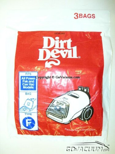 Dirt Devil Type F Bags (Aftermarket)