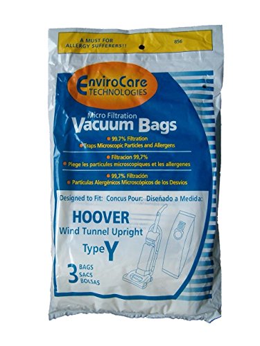 EnviroCare Replacement Micro Filtration Vacuum Cleaner Dust Bags made to fit Hoover Windtunnel Upright Type Y 12 pack