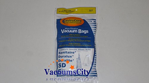 Sanitaire/Eureka Upright Micro Filter Type SD Bags 5 Pk Generic Part # 327