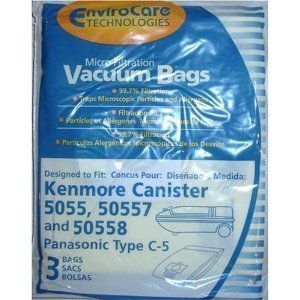 5055/50558 Sears/Kenmore Vacuum Cleaner Replacement Bags (2 Pack)