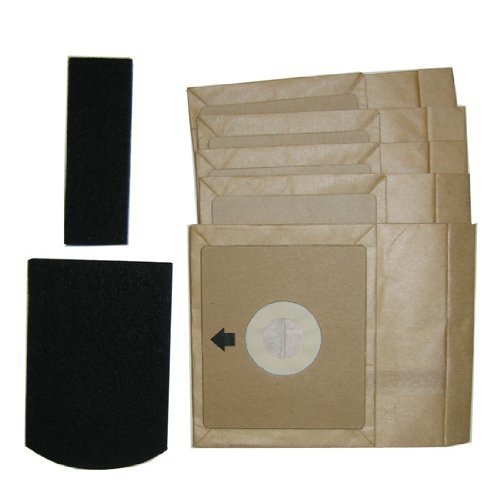 Bissell 1604531, 160-4531 Canister 7100 Zing Vacuum Cleaner 5 Bags and 2 Filters