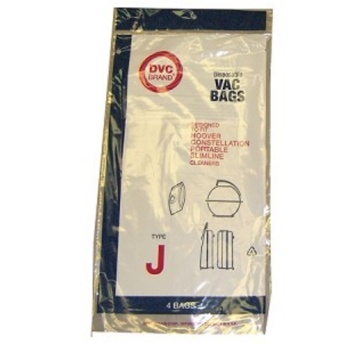 Hoover J Vacuum Cleaner Bags by DVC Made in USA