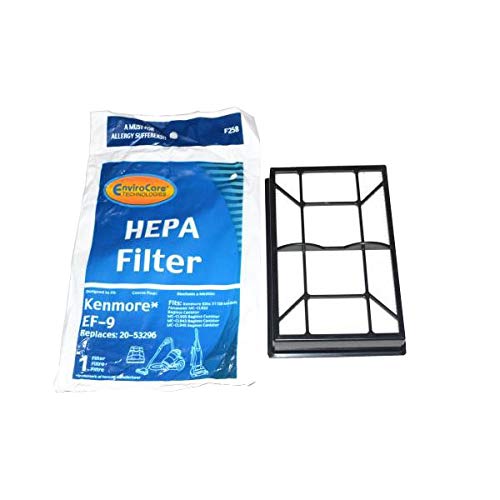 Replacement Part For HEPA Filter Designed to Fit Kenmore EF-9 Vacuums