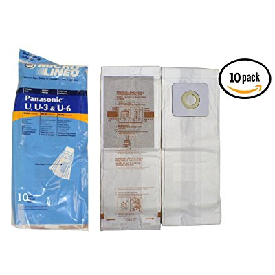 Panasonic U U-3 U-6 Vacuum Bags