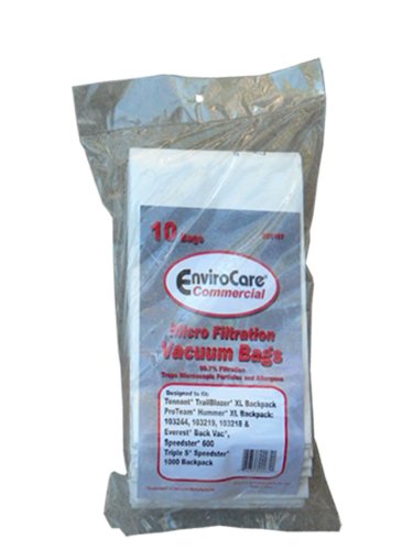 EnviroCare 10 ProTeam 103191 Vacuum Cleaner Bags Model Everest Backpack Li'l Hummer 103218, 103219, 103244