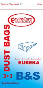 PAPER BAG, EUREKA STYLE B&S 1700/3700 ENV 3PK