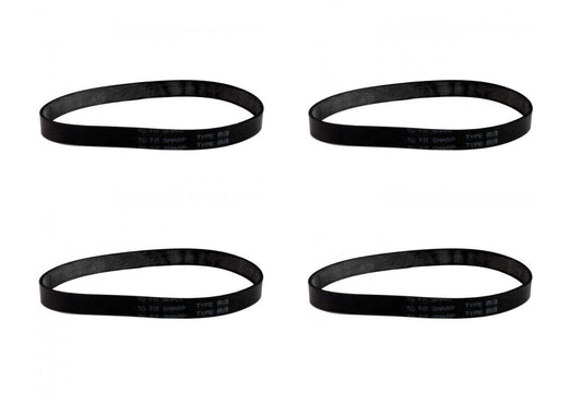 PIATAS OLE Replacement Vacuum Belts for Sharp Type BU-3, 4 Pack