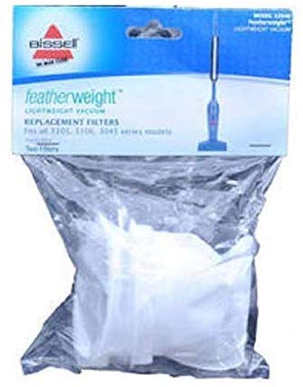 2pk Vacuum Filters For Bissell 3204E Featherweight 3103, 3105, 3106