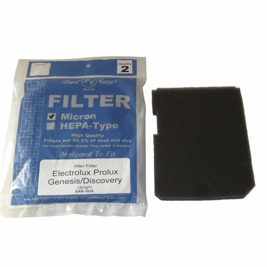Electrolux Upright Vacuum Filters Micron Allergen Prolux Genesis Discovery USA