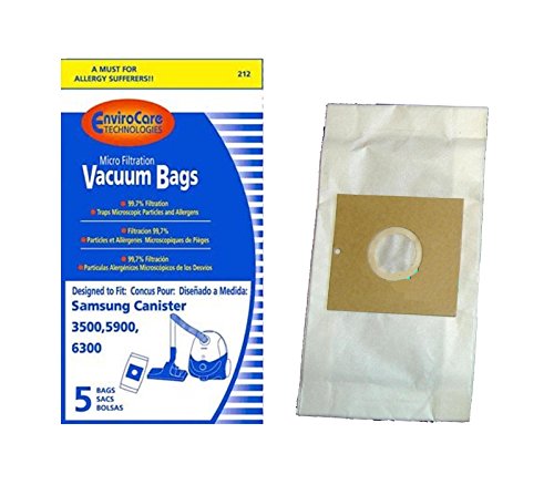 EnviroCare Samsung Canister Vacuum Cleaner Bags
