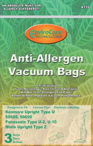 Kenmore Upright Vacuum Bag Allergen