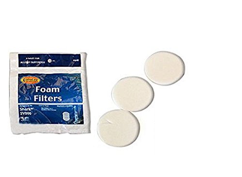 Shark SV800 Cord Less Stick Vac Dust Cup Filter 3 PK # F648, XF800W